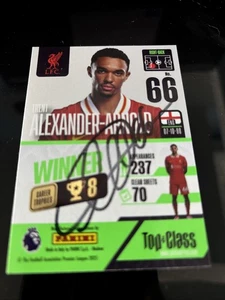 MATCH ATTAX TRENT ALEXANDER-ARNOLD LIVERPOOL SIGNED. - Picture 1 of 1