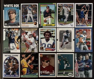 (15) Different University of New Mexico Lobos Alumni Cards Urlacher Fregosi - Picture 1 of 16