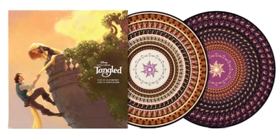 Tangled Disney Movie Soundtrack  Zoetrope Vinyl Anniversary Edition 2 LP New Foto 1 de 2