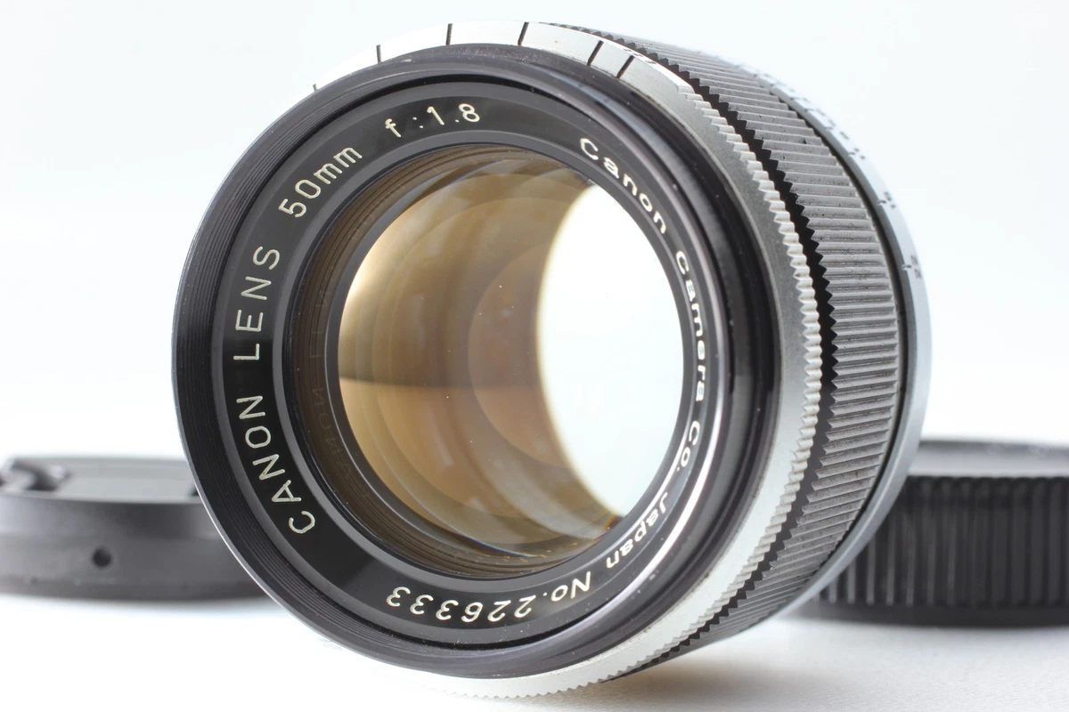 Canon 50mm f1.8 L39 シルバー 50mm Focal f/1.8 L39 Mount Camera