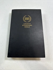 Legacy Standard Bible (LSB), 2 Column Verse-By-Verse, Black 2022 - Imagen 1 de 6