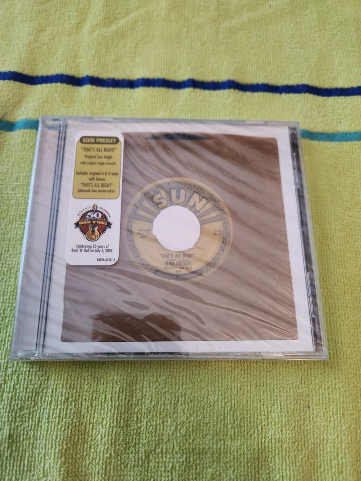 ELVIS PRESLEY  -- THAT'S ALL RIGHT -- PROMO CD — 第 1/1 张图片