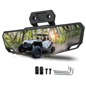 Rear View Mirror, Race Convex Mirror Compatible with Polaris RZR XP 1000, PRO  - Picture 1 of 7