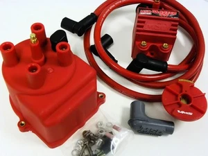 VMS 88-91 HONDA CIVIC EXTERNAL COIL DISTRIBUTOR CAP CONVERSION KIT MSD BLASTER - Picture 1 of 1