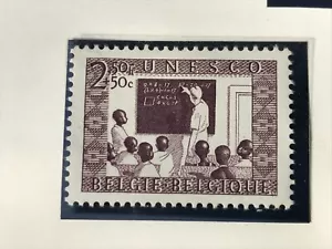 BELGIEN 1951 - UNESCO - 2,50+50 FR/C - unbenutzt** - Bild 1 von 1