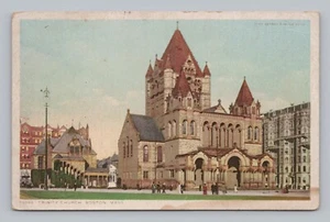 Postcard Trinity Church Boston Massachusetts - Picture 1 of 2