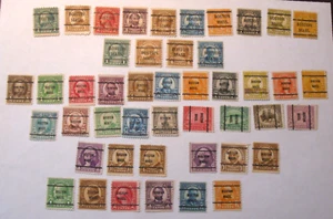 US PRECANCEL BUREAU 1922-32 COLLECTION BOSTON MASS - Picture 1 of 1