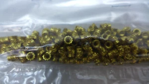 (100) Captive Nut Self Locking 4-40 X .225 Brass - Picture 1 of 2