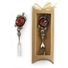 Amber Turtle Cocktail Fork Boxed 107304