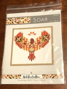 Quilt Pattern SOAR NATALIE CRABTREE CAC103 Eagle 84 1/2” x 80 1/4” New in pkg - Picture 1 of 8