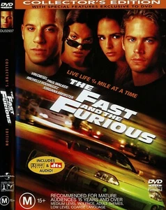 The Fast And The Furious DVD (Region 4) VGC Collector's Edition - Picture 1 of 3