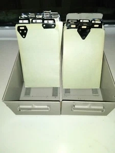 ledger boxes, old school,no longer produced. 2 bx, 15x6x3.5 inch, no front plate - Picture 1 of 6