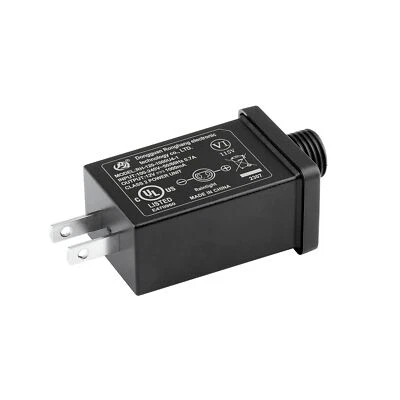 UL 12V 1A Class 2 Inflatable Adapter For String Light/Fountain Lights/LED Light - Image 1 of 4
