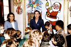 Princess Caroline of Monaco gives Christmas gif... - Vintage Photograph 683674