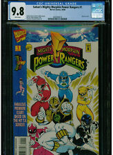 SABAN'S MIGHT MORPHIN POWER RANGERS #1 CGC 9.8 WHITE PAGES RON LIM 1995 MARVEL