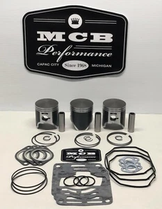 Polaris Ultra 680 Piston Kit 1996-1998 Complete With Gasket 66.5MM Bore 3085262 - Bild 1 von 2