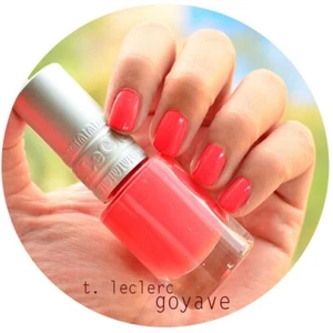 T LECLERC VERNIS A ONGLES Série Limitée EVASION sublime GOYAVE été CORAIL 8ml - Picture 1 of 1