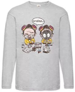 Bad Amateur Herren Langarm T-Shirt Breaking Heisenberg Bad Let's Cook Jesse Fun - Picture 1 of 1