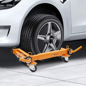 1 Ton /2204.62lbs Lever Type Wheel Dolly Car Move Wheel Dolly Car Moving Dolly - Bild 1 von 19
