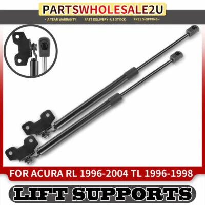2 Pcs Front Hood Lift Supports Gas Struts Springs for Acura TL RL 1996 1997-2004 - Image 1 of 4