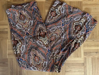 Damen Hose Schlag Boho Hippie Zara Größe XL NEU bunt - Bild 1 von 4