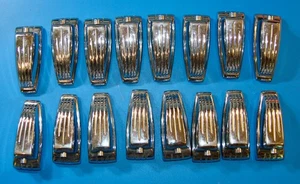 16 Vintage Ludwig 1960’s LARGE CLASSIC DRUM LUGS Chrome with shell screws - Picture 1 of 8