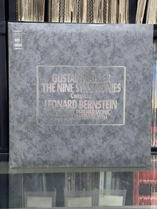 Complete Works of Mahler Symphony, conducted by Leonard Bernstein, 15-disc set - Foto 1 di 12