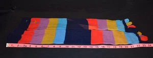 Socks ~ Colorful ~ Funny ~ Novelty ~ w/toes ~ 24" x 4" - Picture 1 of 11
