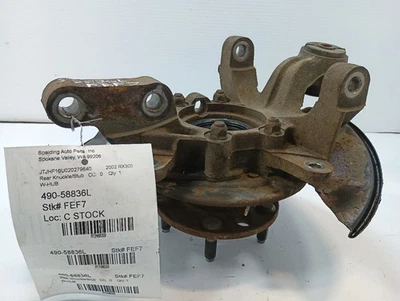 Rear Driver Left Knuckle/Stub from 2002 Lexus RX300 12488309 - Image 1 of 4