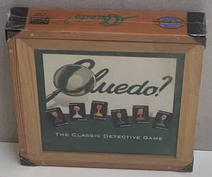 Cluedo The Classic Detective Board Game Nostalgia Edition Wooden Box 2003 New - Picture 1 of 11