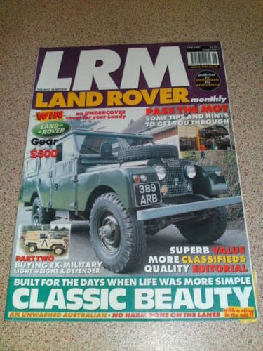 LANDROVER MONTHLY - CLASSIC - June 2002 # 47 - Image 1 of 1