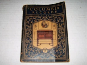 CATÁLOGO COLOMBIA RECORDS 1924 Grabaciones fonógrafas vintage - Imagen 1 de 5