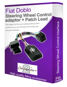 Fiat Doblo Autoradio Adapter Blei, verbinden Sie Ihre Lenkradstielsteuerung - Bild 1 von 2