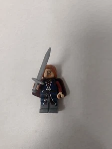 Lego lor014 Boromir Lord Of The Rings Hobbit Minifigure LOTR Preowned - Picture 1 of 2