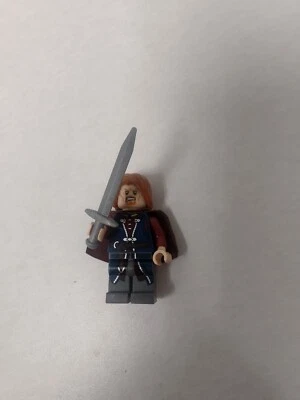 Lego lor014 Boromir Lord Of The Rings Hobbit Minifigure LOTR Preowned  - Image 1 of 2