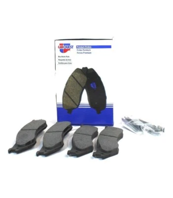 Front Brake Pad (Ceramic) w/ Hardware for Ford F-150 03 & Dodge RAM 1500 VAN 99 - Image 1 of 4