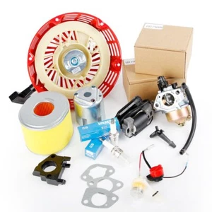 Carburetor Recoil Starter Ignition Coil Kit for Honda GX340 GX390 11HP 13HP Part - Picture 1 of 18