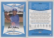 2008 Bowman Prospects Blue /500 Brian Mathews #BP94