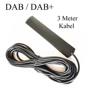 ✅ DAB+ ANTENNE Auto DAB Klebeantenne Kfz Fenster Antenne Autoradio DIGITAL SMB - Bild 1 von 7