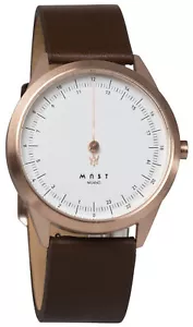 MAST Milano CEO Royal A24-RG404M.WH.14I Man 24 hour Single-hand Quartz Watch - Picture 1 of 5