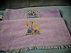 2 Spring Decorative Hand Towels 1  Sonoma  1 Blossoms & Blooms Never Used