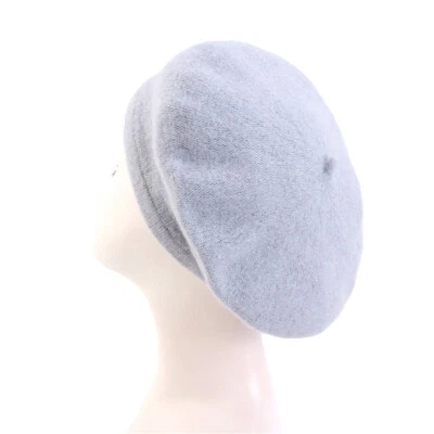 Women Winter Warm French Beret Hat Artist Casual Classic Wool Blend Beanie Cap - Image 1 of 4
