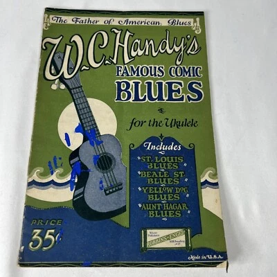 Teléfonos móviles vintage 1920 Wc famosos cómics azules para ukelele Foto 1 de 4