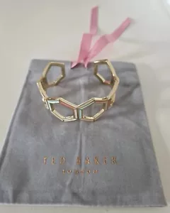 Ted Baker Multicoloured Heilsi Honeycomb Enamel Bangle New RRP £75 New with - Picture 1 of 6
