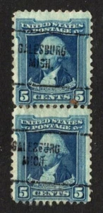 EE. UU. Scott 710 Precancel Galesburg, Michigan ~ Michigan MNH - Imagen 1 de 1