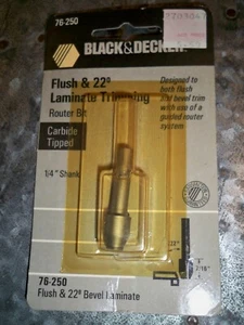 Recorte laminado al ras Black & Decker 76-250 (7/16"-22) NUEVO - Imagen 1 de 2