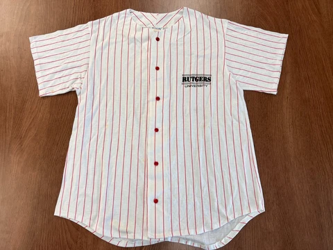 VINTAGE RUTGERS UNIVERSITY MAJESTIC JERSEY L USA SCARLET KNIGHTS DEADSTOCK NOS Cover