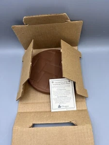 Vintage Longaberger Pottery Button Basket Brick NIB - Picture 1 of 5