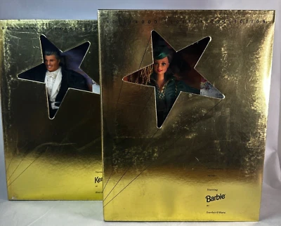 Hollywood Legends Collection Barbie Scarlett O'Hara Ken As Rhett Butler '94 NRFB - Image 1 of 4
