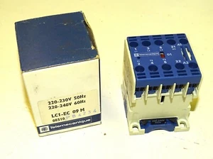 NEW Telemecanique contactor relay - LC1-EC 09 - 220 Volt Coil - 16 Amp - France - Picture 1 of 11